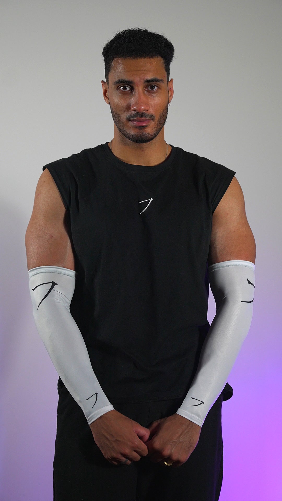 Arm sleeve FOCUS Blanc