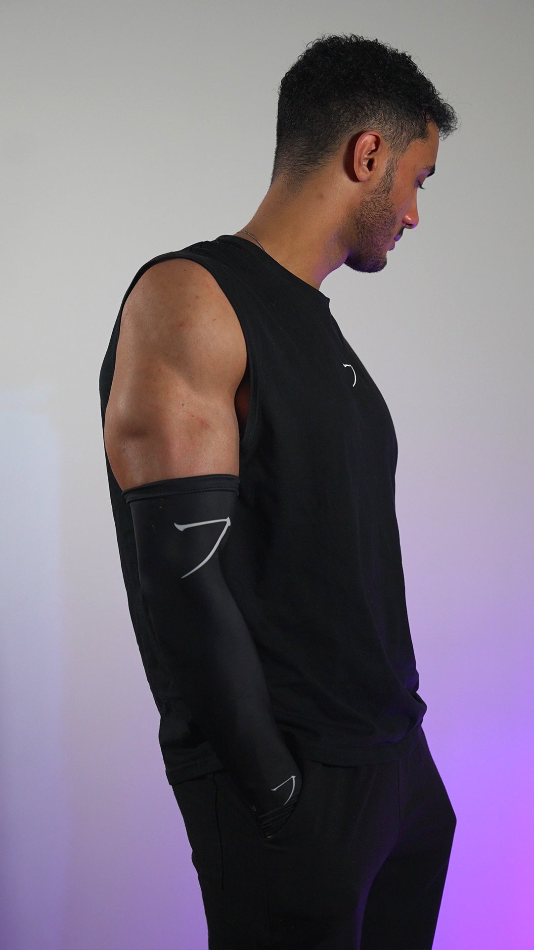 Arm sleeve FOCUS Noir