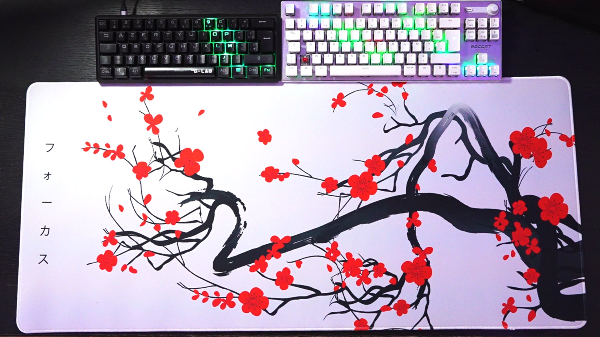 Tapis de souris SAKURA très haute performance - FOCUS