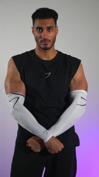 Arm sleeve FOCUS Blanc