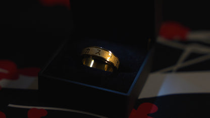 BAGUE ANTI STRESS GOLD FOCUS