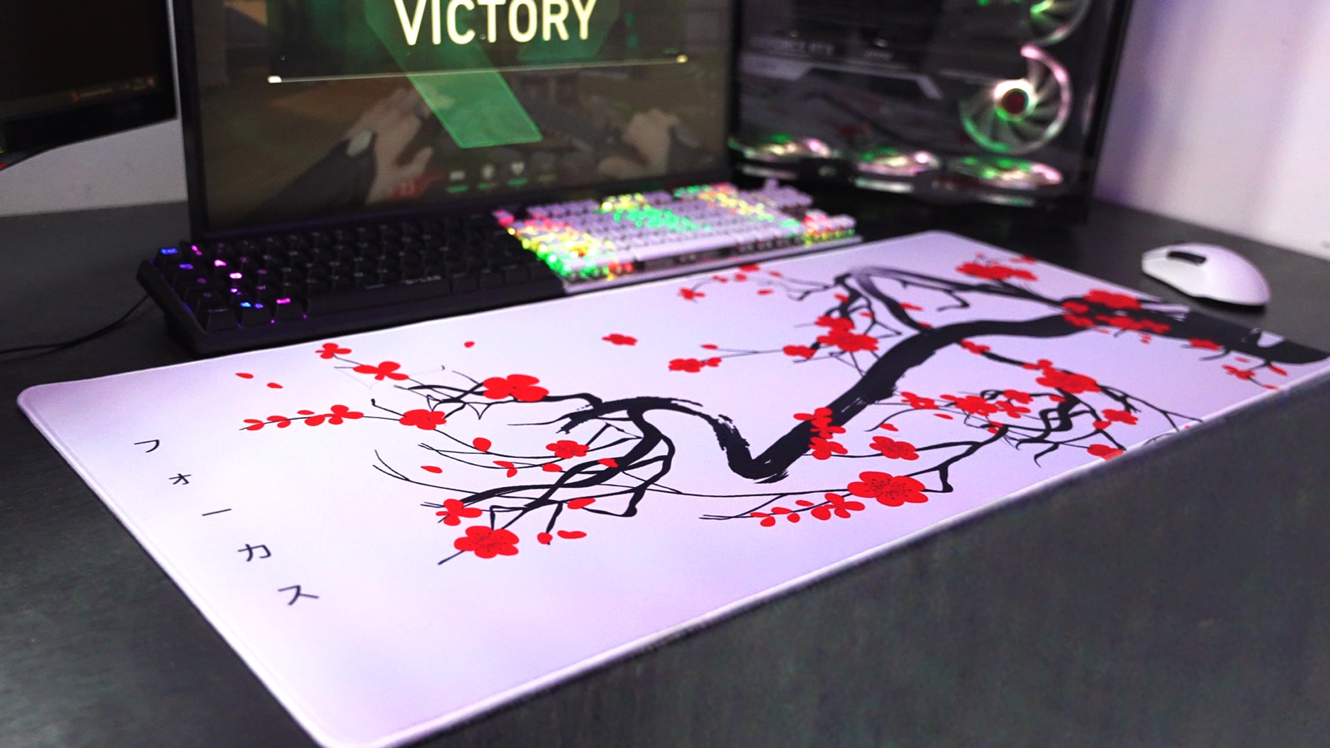 Tapis de souris SAKURA très haute performance - FOCUS